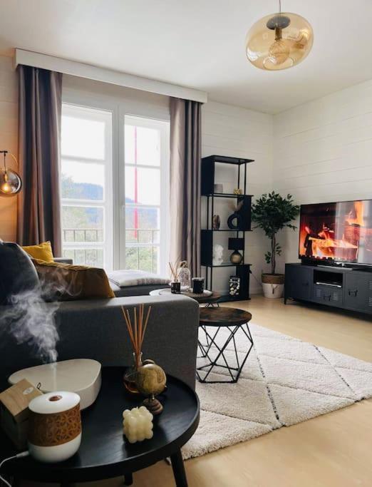 Paisible F2 Ensoleille Vue Lac Gérardmer Dış mekan fotoğraf